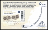 FRG MiNo. Block 93 (3822) ** Stamp Day Series 2024: Americas First, MNH